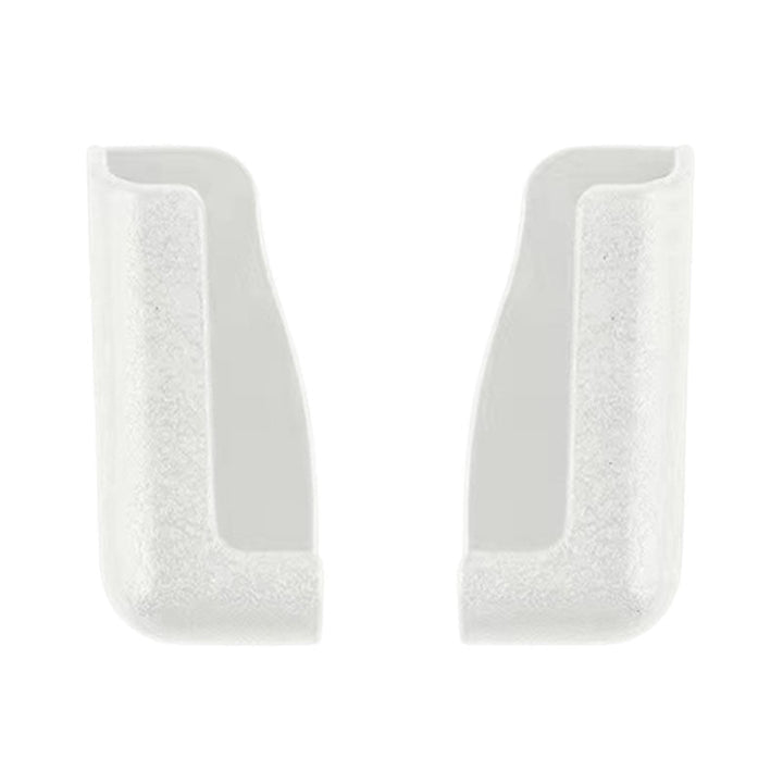Universal sticky holder applied to a glass surface, showcasing its versatility for different mounts
