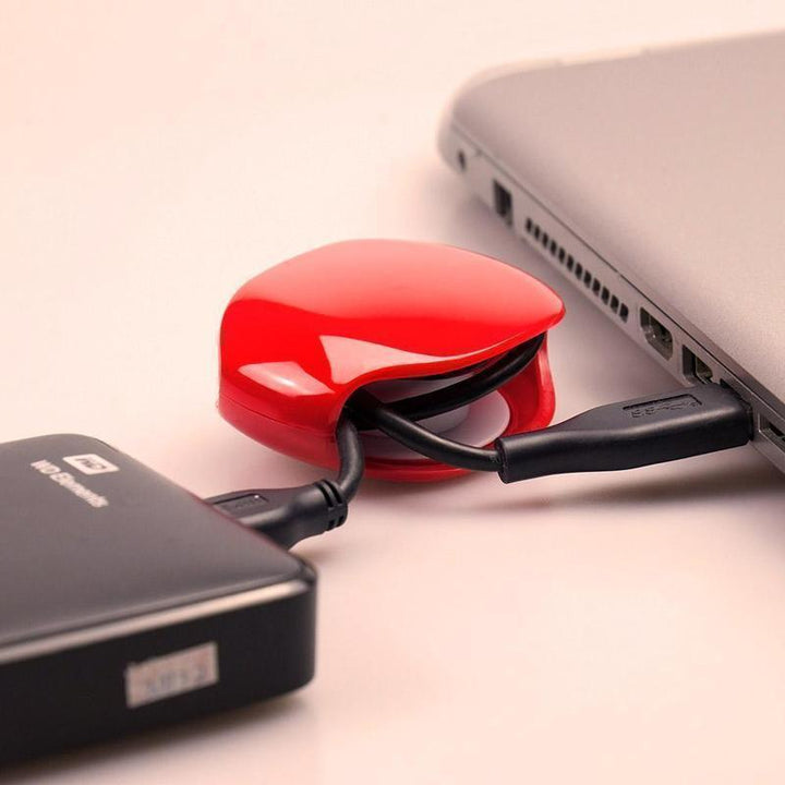 Universal Tangle-Free Cable Organizer, a practical tech accessory for cord management