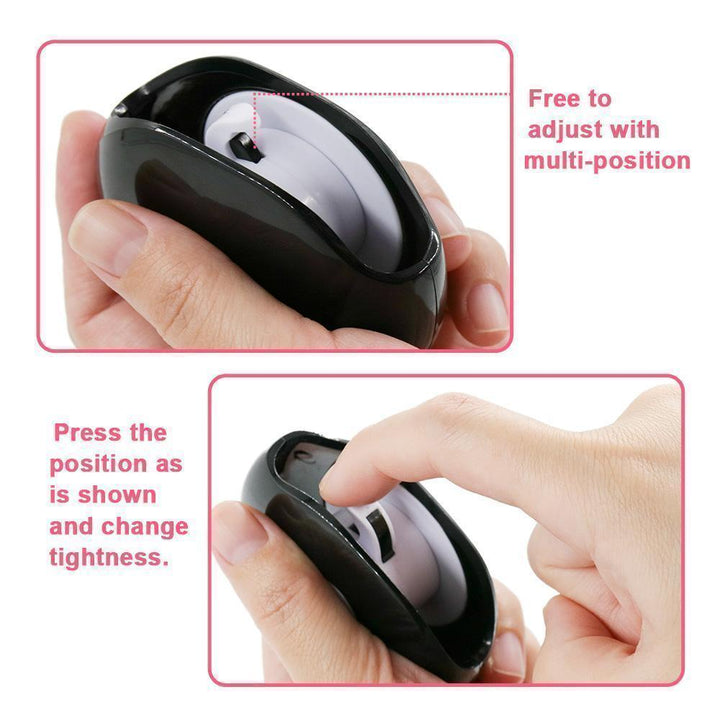 Cord manager: Tangle-Free Cable Organizer for earphone storage, in use on a desk