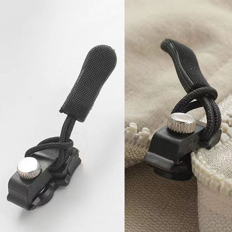 Universal zipper repair kit with different sizes, suitable for various clothing and bag repair needs and quick fixes