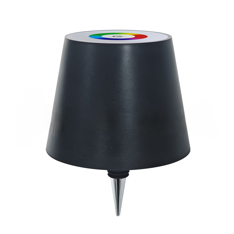 Versatile cordless bottle lamp, ideal for indoor or outdoor use, USB rechargeable