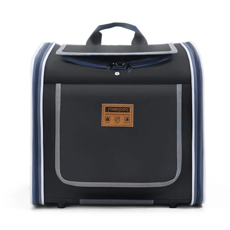 3-in-1 Dog Transport Bag for Bicycles - Multifunctional and Comfortable