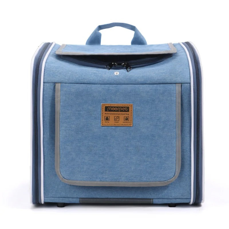 3-in-1 Dog Transport Bag for Bicycles - Multifunctional and Comfortable