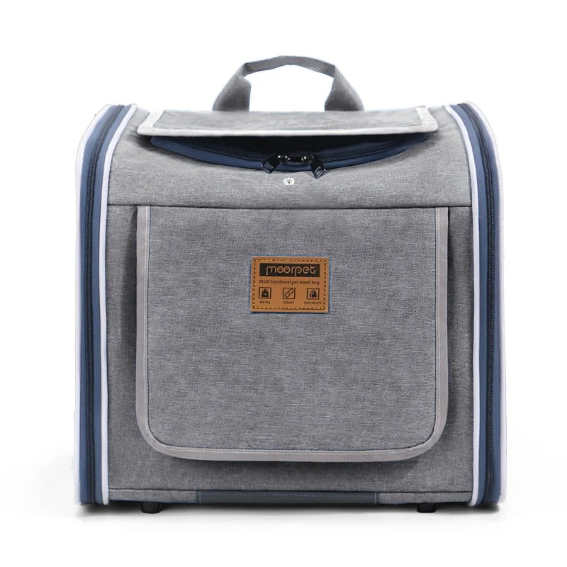 3-in-1 Dog Transport Bag for Bicycles - Multifunctional and Comfortable