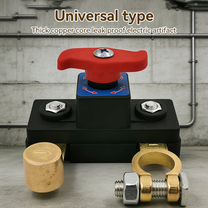Power disconnect switch for trucks and RVs, reliable automotive battery protection