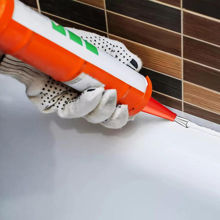 Manual caulking finisher for DIY enthusiasts, making sealant application quick and easy at home