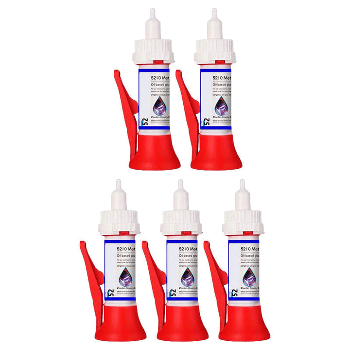 Display of various items successfully repaired with instant multi-material adhesive glue, versatile use