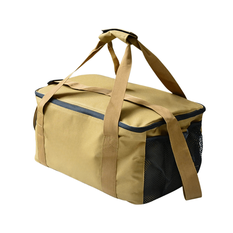 Adventure-ready outdoor gear organizer bag. Durable, versatile polyester utility for camping & beach trips.