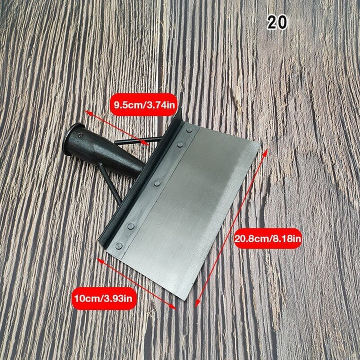 Compact & effective cleaning shovel for gardening, weeding & home scrubbing.