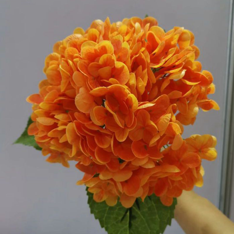 Chic artificial hydrangea arrangement, ideal for modern home decor or contemporary wedding decor.