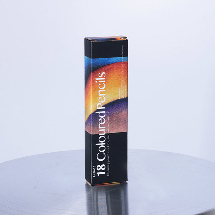 Vibrant Artist's Colored Pencil Set spread out, displaying a full spectrum for artists