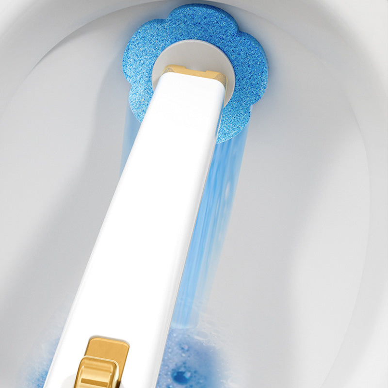 Keep your bathroom clean with this wall-mounted disposable toilet brush, ocean scent for freshness