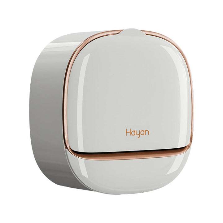 Durable ABS plastic soap dish, wall-mounted for convenient bathroom use, ensures optimal drainage and air circulation.