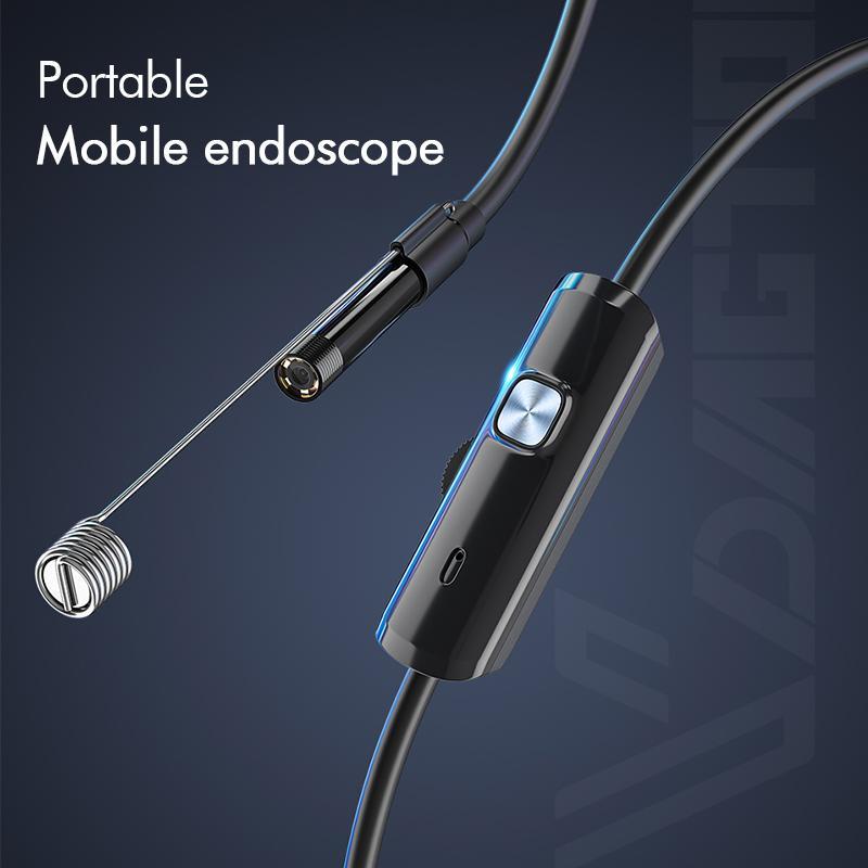 Digital endoscope camera for car and home, delivering clear images in wet conditions