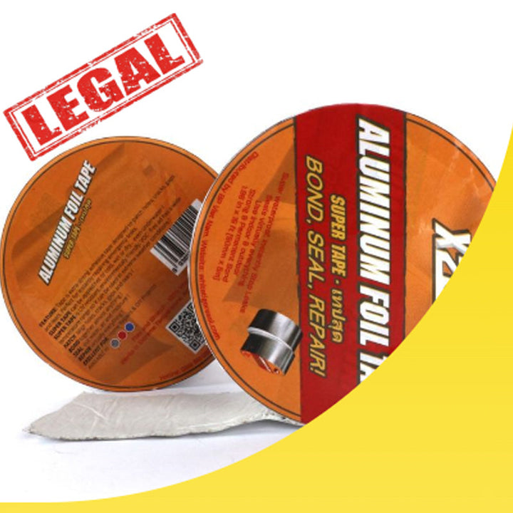 Waterproof leak repair sealing tape for roofs and pipes, strong adhesive for outdoor home improvement.