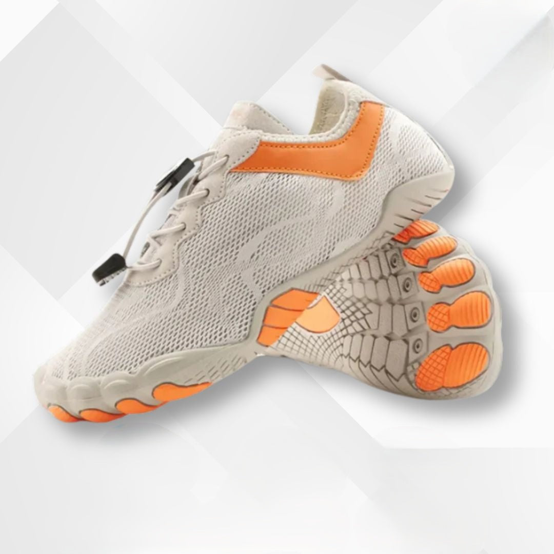 Comfortable waterproof barefoot shoes for walking & outdoor activities, providing foot support for men & women.