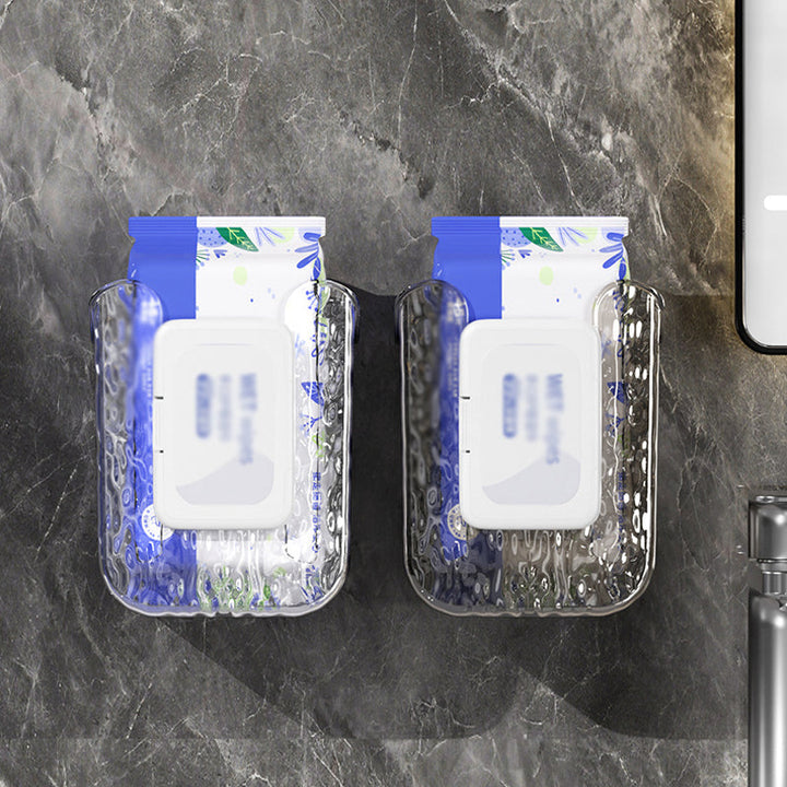 Compact wipes dispenser for kitchen and home, perfect for essential storage solutions