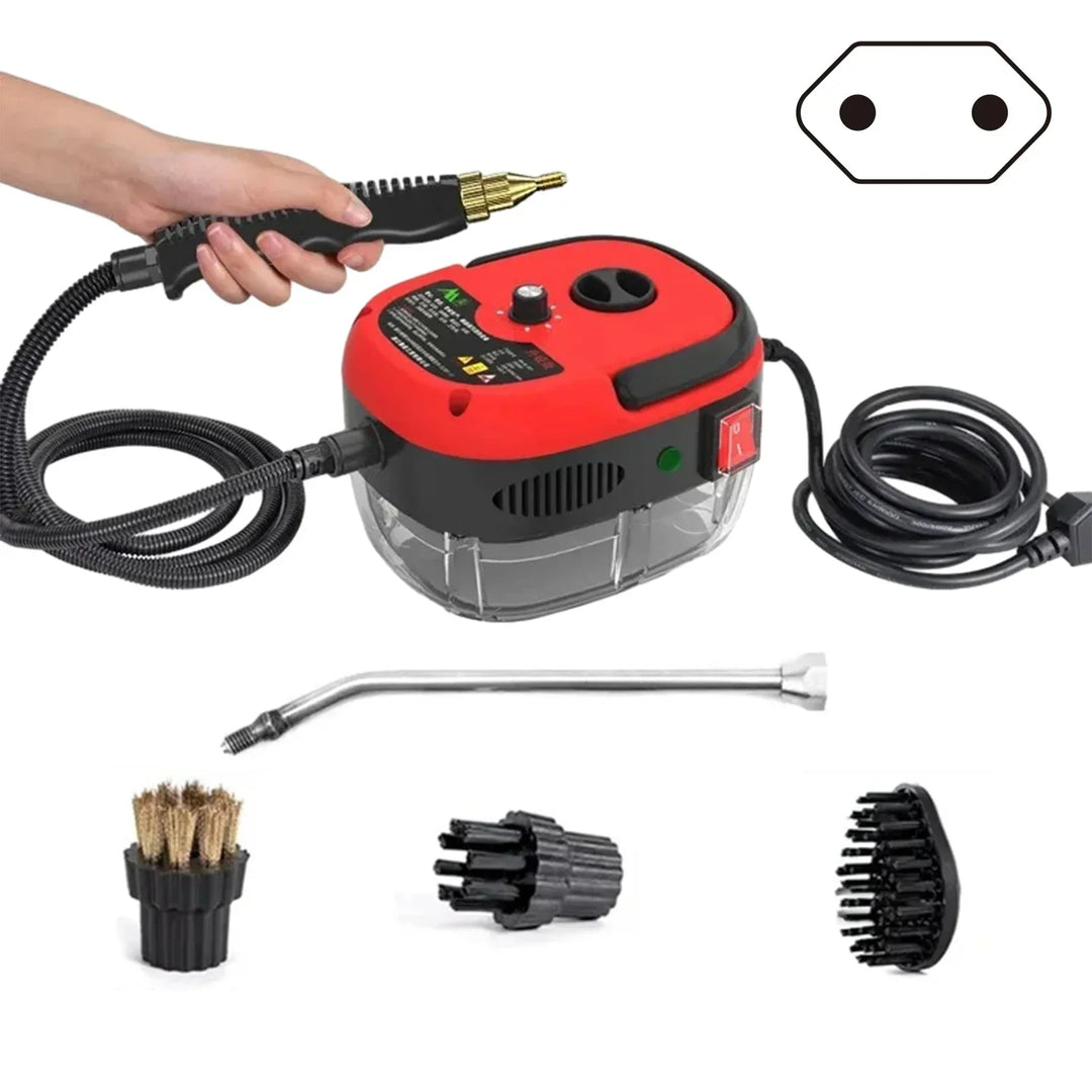 Efficient home steam cleaner, 6 settings. Perfect for chemical-free kitchen & versatile sanitation.
