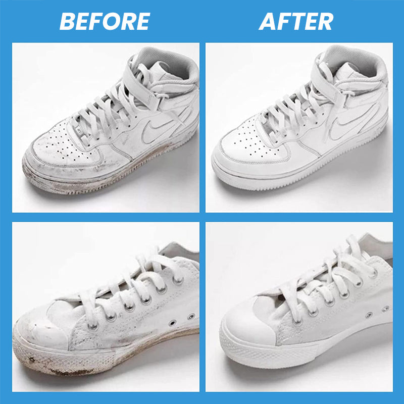 Universal White Shoe Cleansing Gel, 100ml bottle, for effective white shoe whitening and care