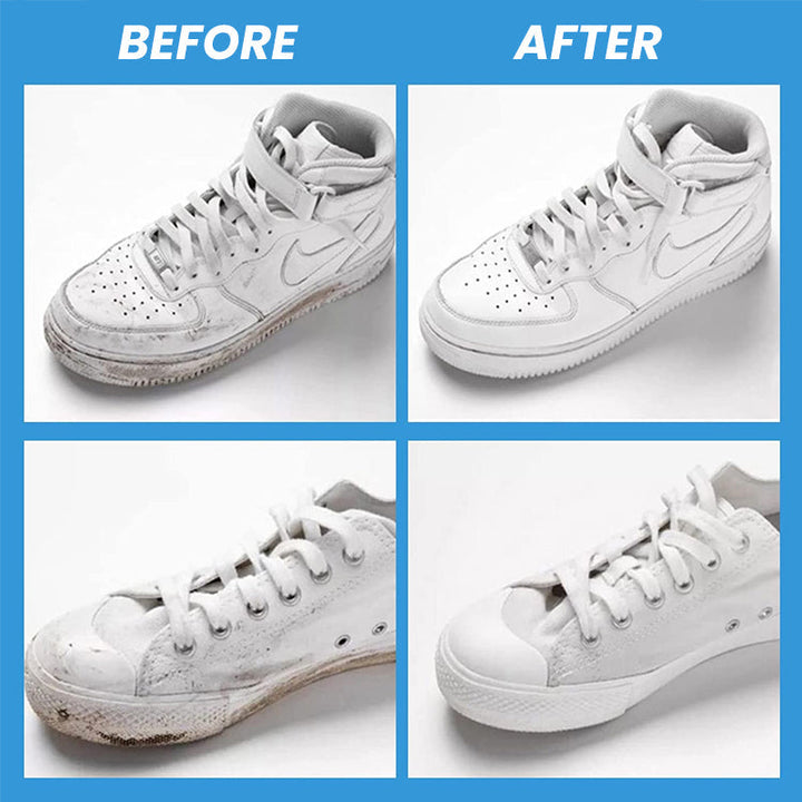 Universal White Shoe Cleansing Gel, 100ml bottle, for effective white shoe whitening and care