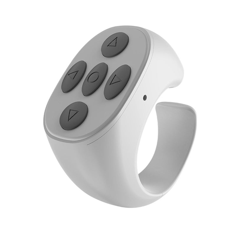Hands-free selfie remote, a Bluetooth finger controller for phones, enhancing photo and video capture.
