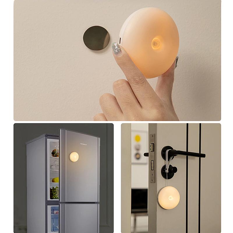 Under-cabinet motion sensor LED light, wireless and easy to install, auto on/off for convenience