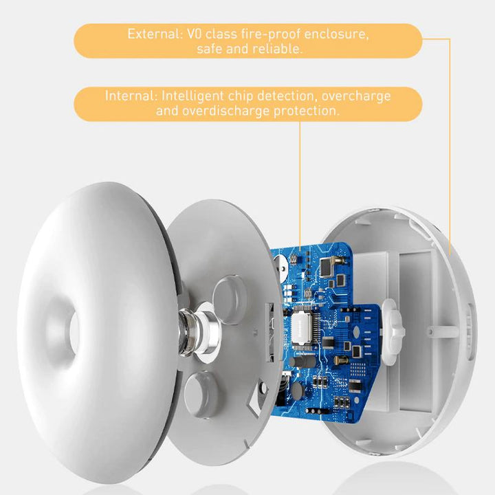Home safety LED night light, motion sensor, rechargeable, perfect for illuminating pathways at night
