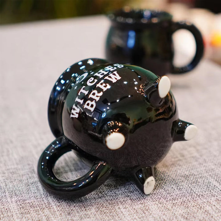 Witchcraft Cauldron Mug, designed for spooky season, a unique gift for lovers of magic and fantasy