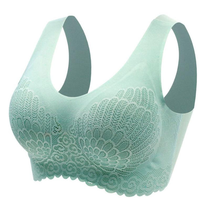 Variety of colors for the 5D Wireless Contour Lift Bra: black, white, nude, seamless latex