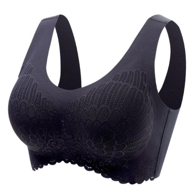 Packaging for the Women's 5D Wireless Contour Lift Bra, emphasizing comfort and wireless support