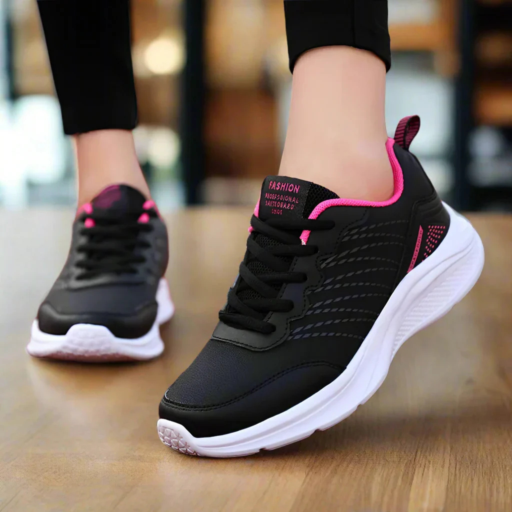 Durable women's safety work shoes with superior anti-slip sole, ergonomic support, and breathable comfort for long shifts.