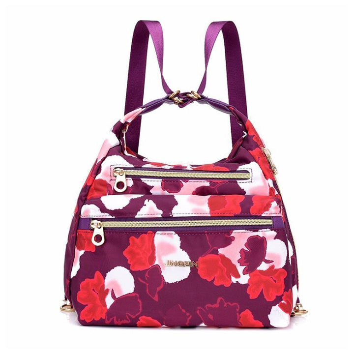 Stylish anti-theft handbag & backpack in one, for modern women.