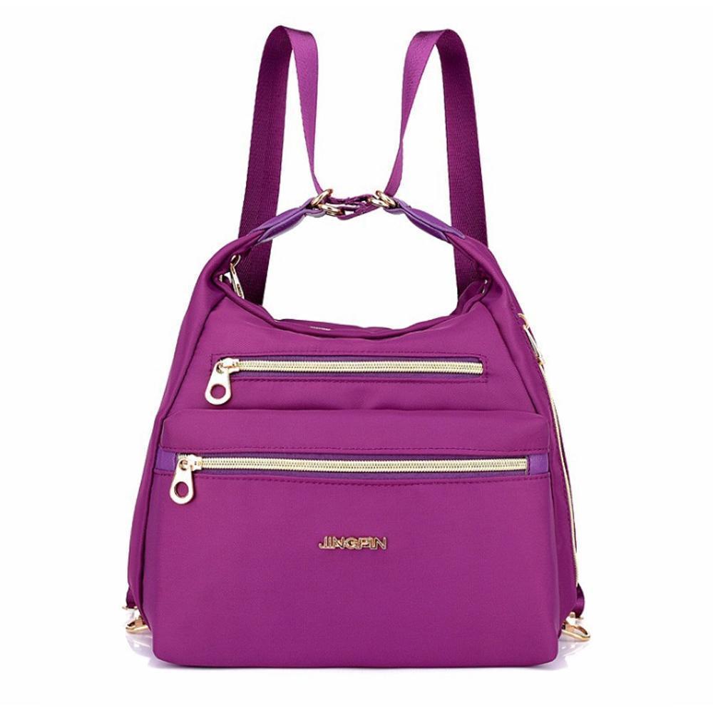 Multi-pocket anti-theft women's bag, keeping essentials safe & organized.