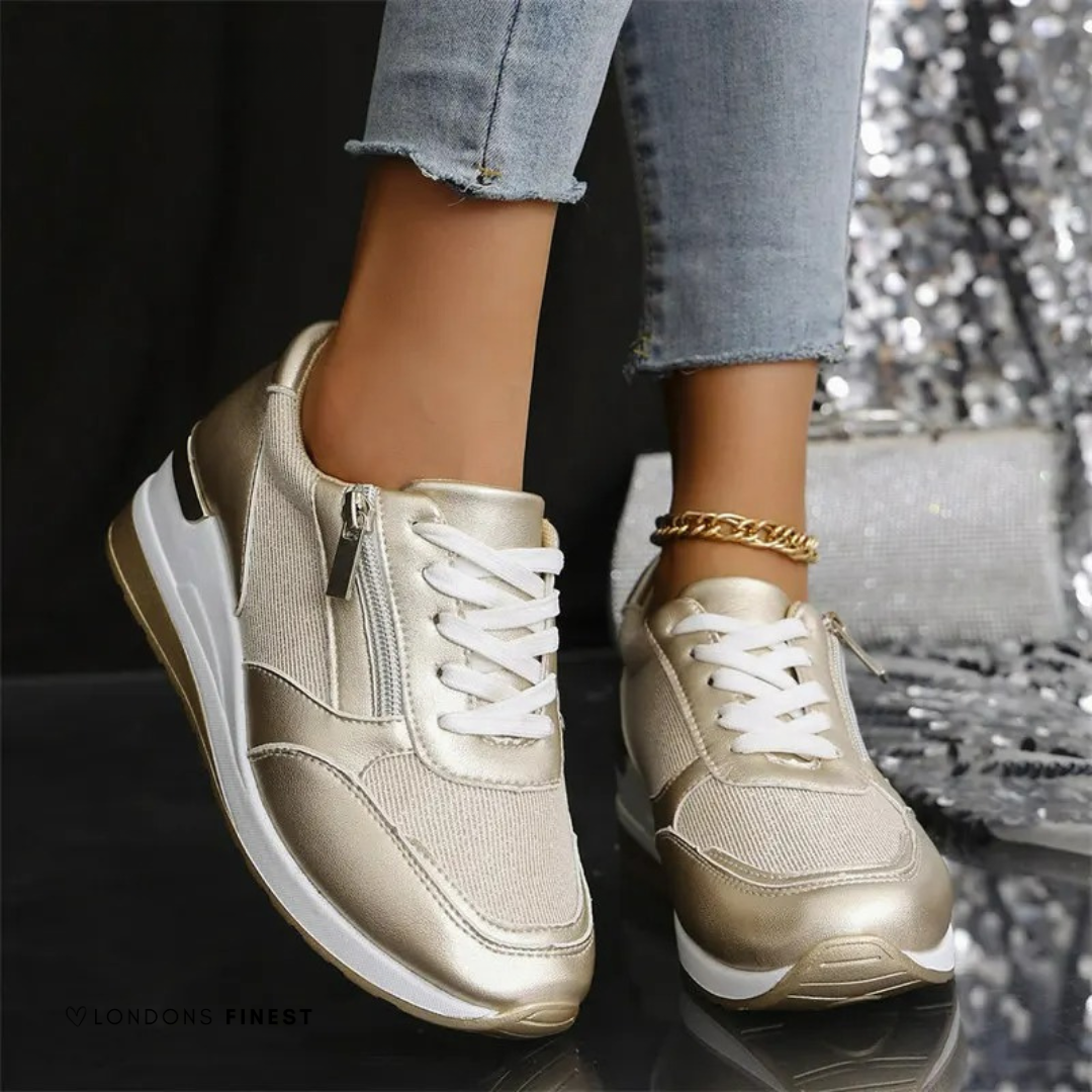 Women's arch support sneakers, cushioned for comfort. Lightweight walking shoes for everyday wear & foot support.