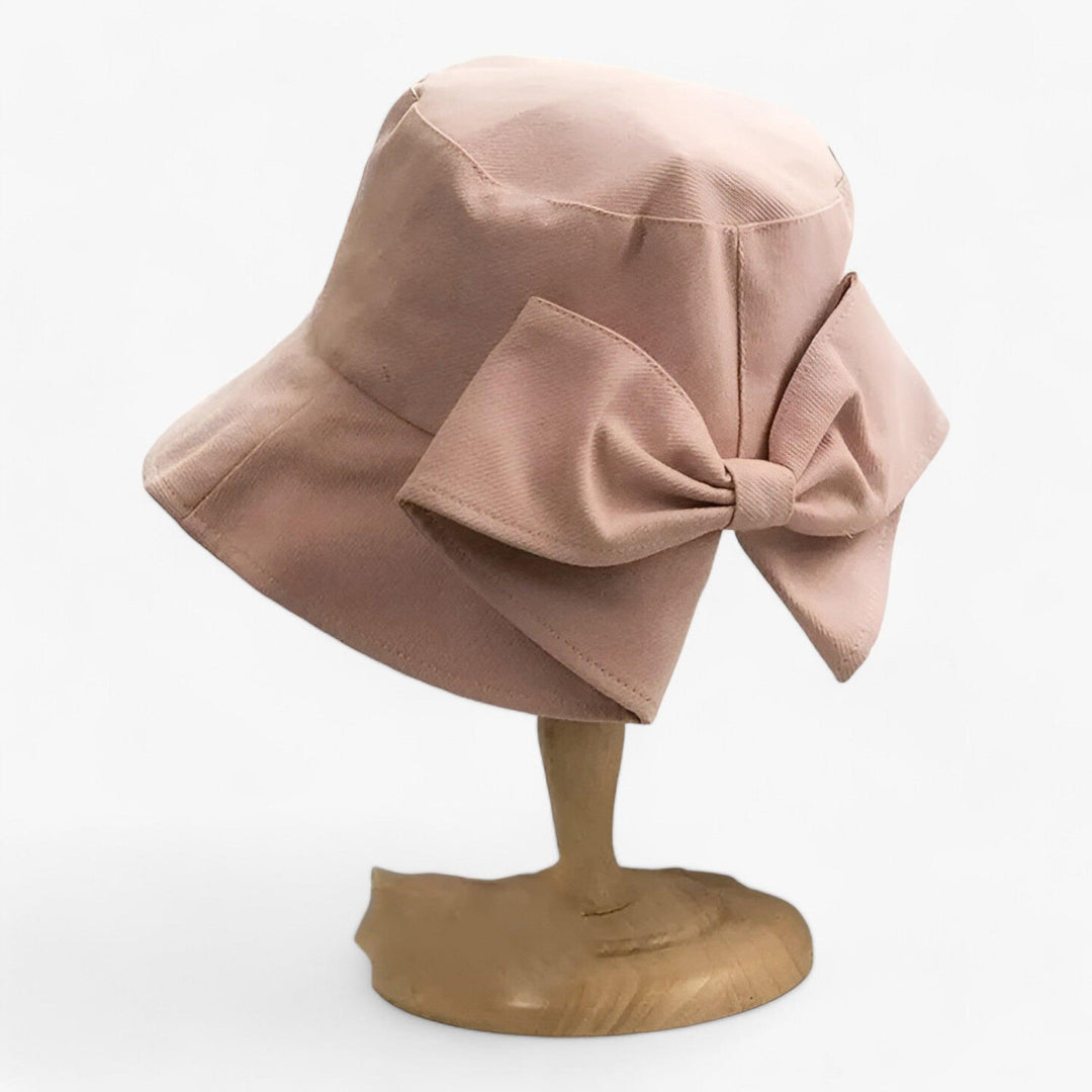 Women's white cotton sun hat. Breathable outdoor bucket hat, perfect for summer, beach, travel & casual accessories.
