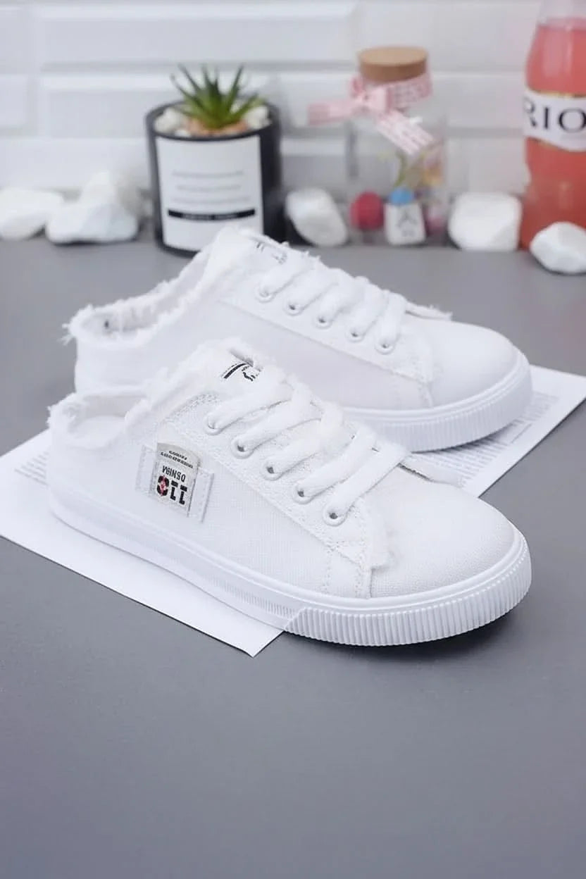 Modern women's high-top casual sneakers. Comfortable and chic for daily wear, spring fashion, and streetwear.
