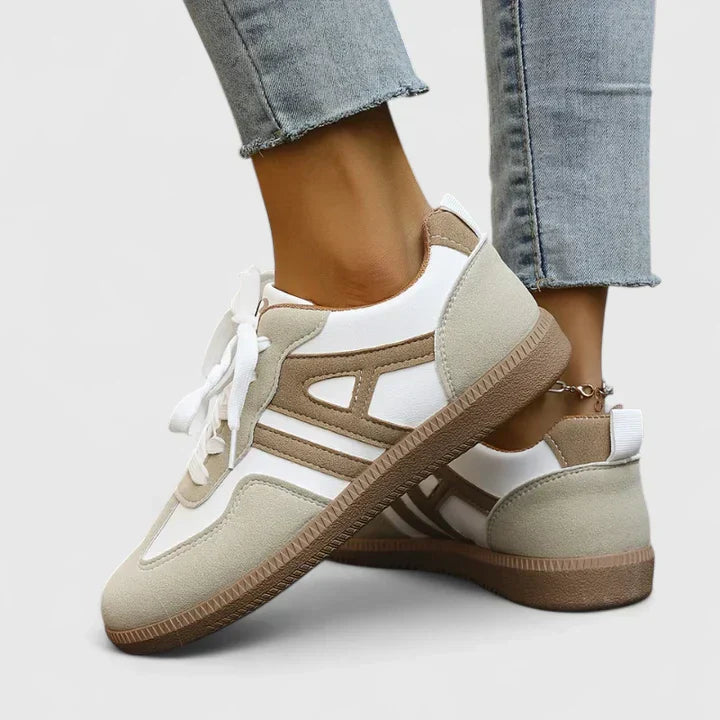 Lace-up women's sneakers, a comfortable and versatile choice for casual shoes and daily wear