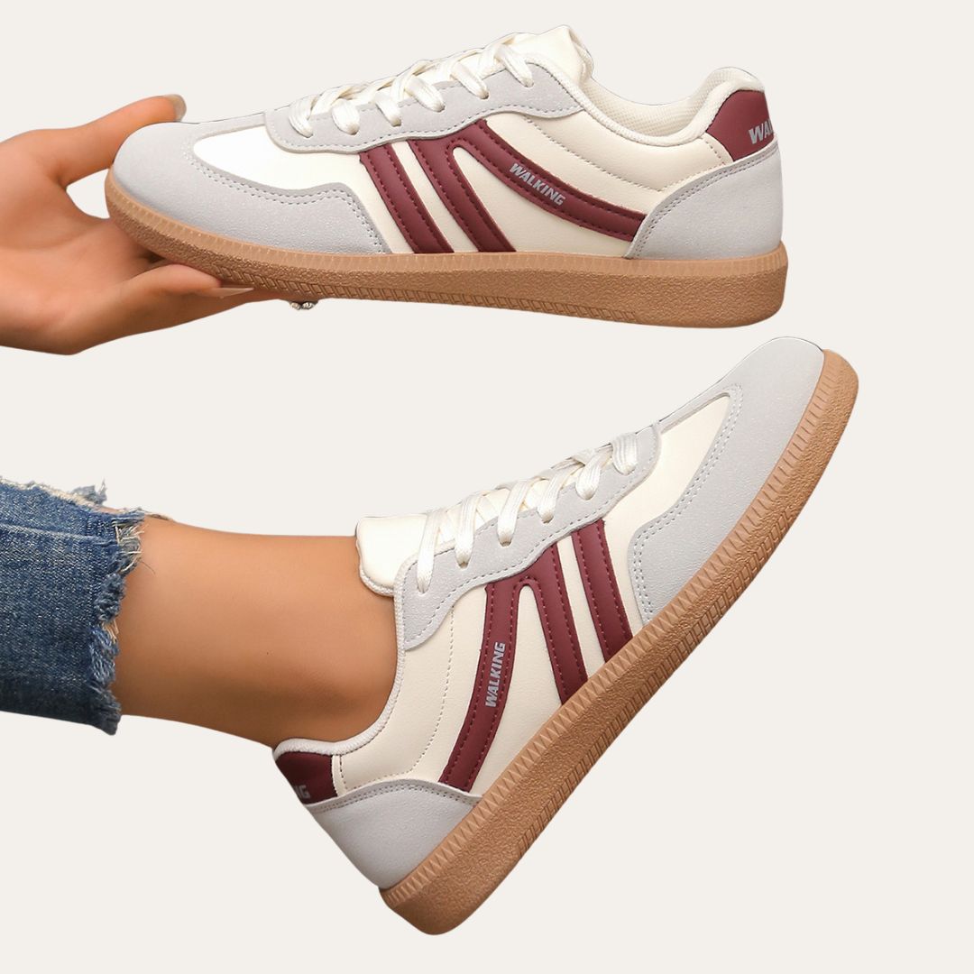 Stylish and comfortable low top canvas sneakers for women, perfect for spring casual fashion