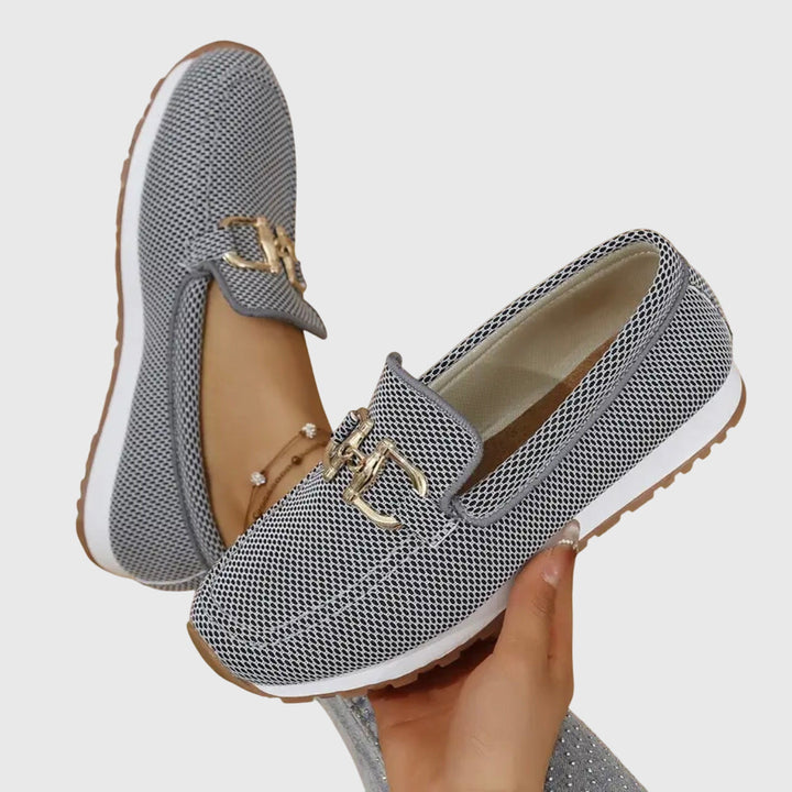 Versatile women's slip-on loafers, a must-have casual footwear for spring and summer days.