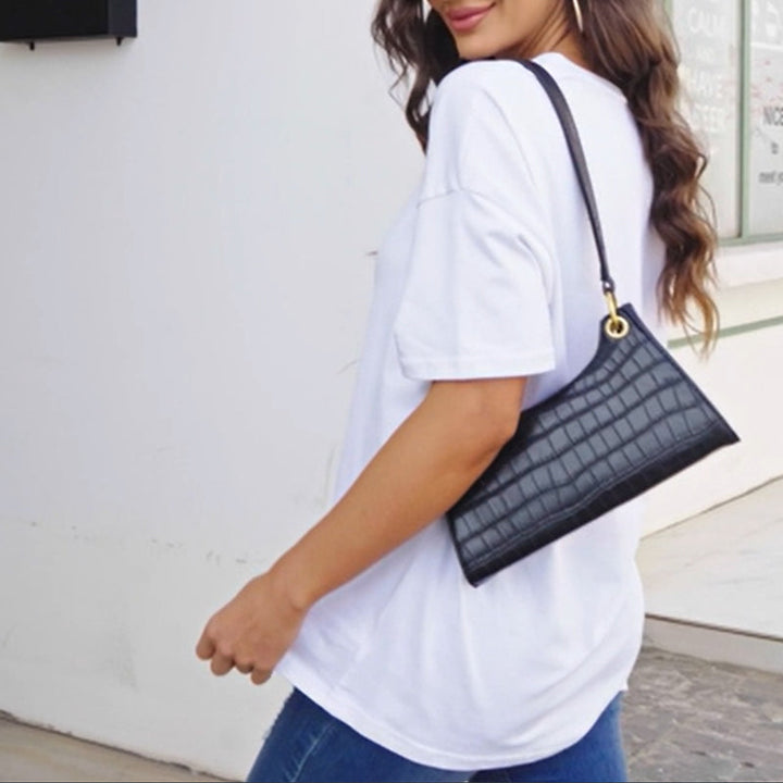 Comfortable women's V-neck tee with short sleeves, an ideal everyday apparel