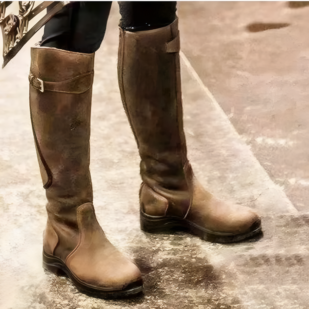 Stylish women's waterproof ankle boots. Comfortable, chic, and weather-resistant for daily wear.