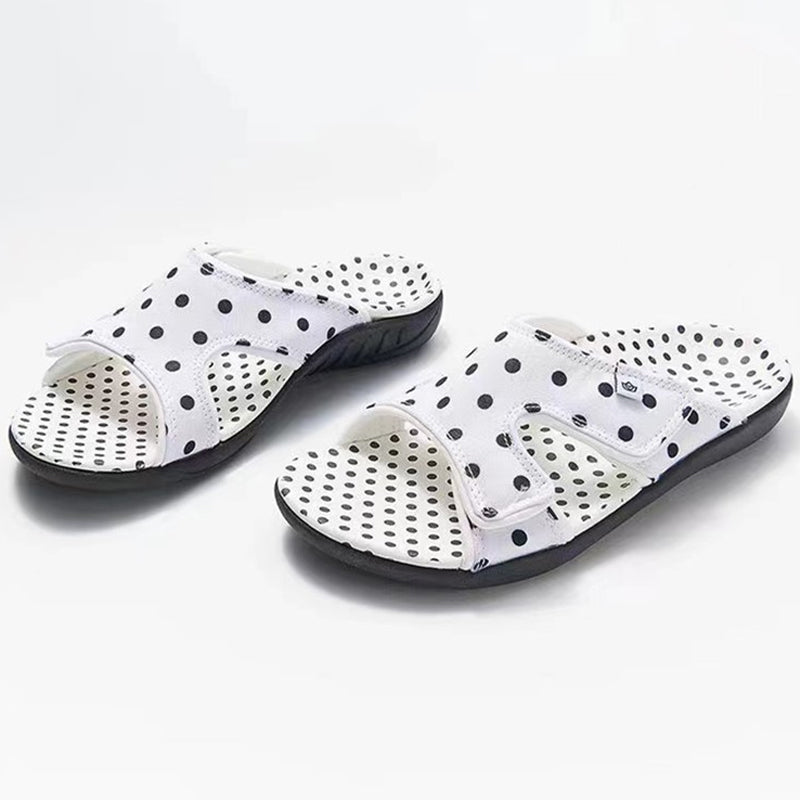 Women's footwear: Non-slip slides providing ultimate comfort and support