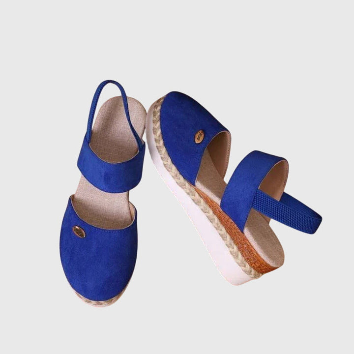 Comfortable women's beaded boho sandals, ideal for beach, festival & casual summer wear. Elastic strap.