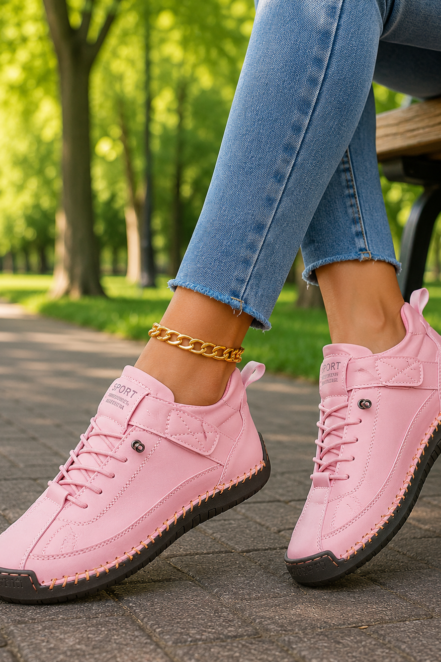 Comfortable women's everyday sneakers with a stylish design and flexible sole.