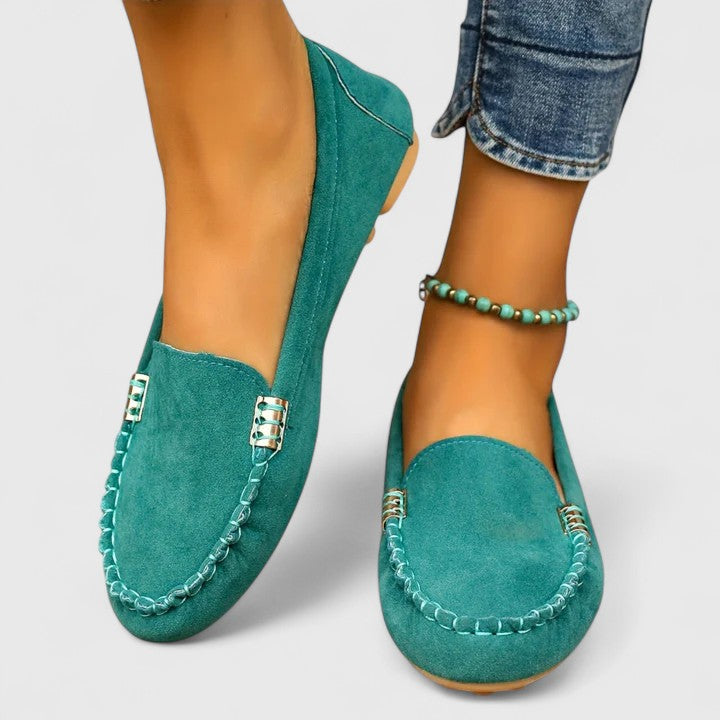 Women's comfortable orthopedic loafers, ideal for foot support and daily wear.
