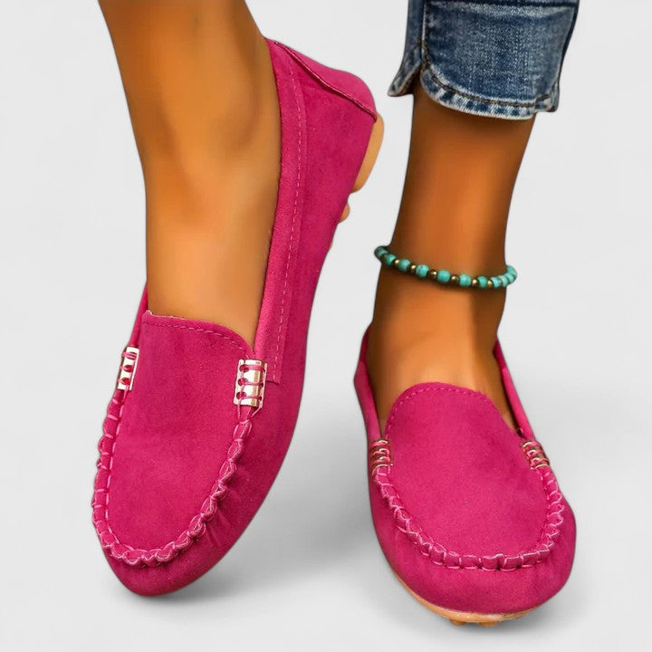 Chic women's orthopedic slip-on loafers, designed for comfort and everyday style.