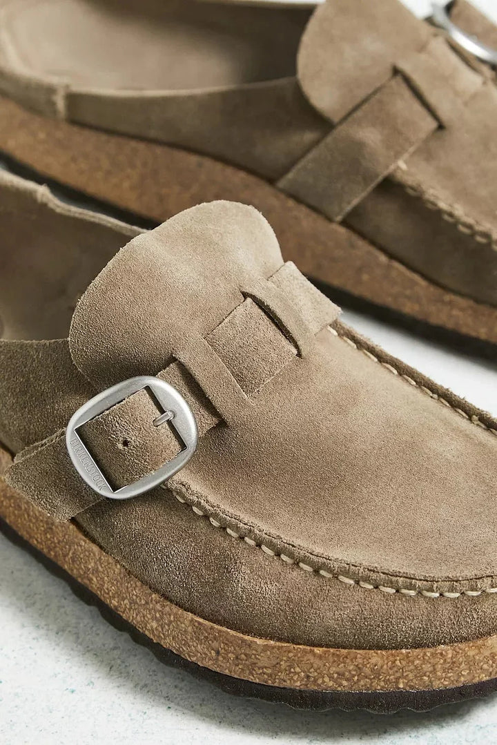 Easy slip-on orthopedic mules for women, offering comfortable footwear and all-day support.