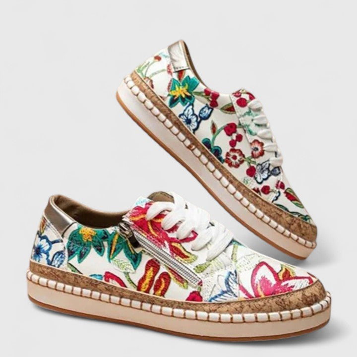 Easy-wear women's orthopedic slip-on shoes, offering superior arch support for comfort and foot pain relief.