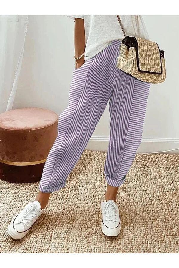 Soft women's relaxed fit pants, offering ultimate comfort and effortless style for versatile casual wear.
