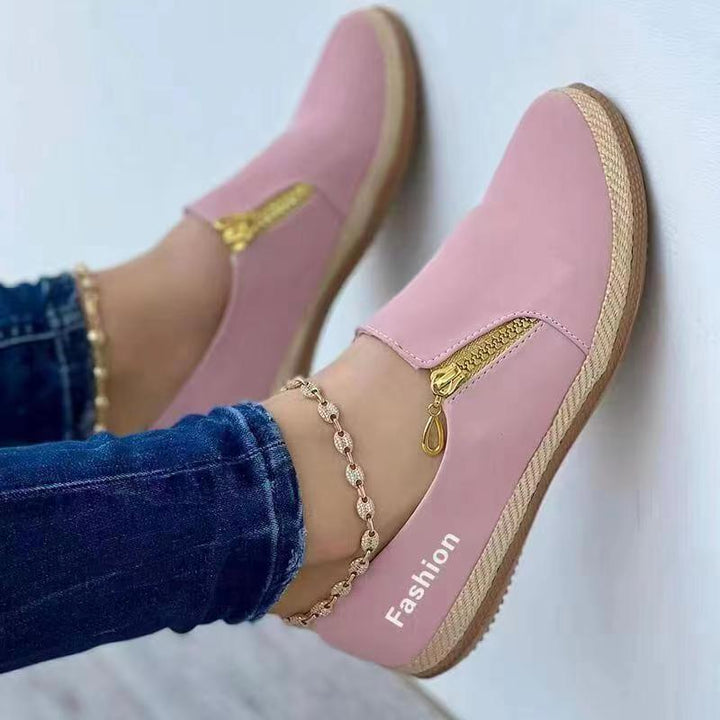 Versatile women's slip-on fashion sneakers, ideal for casual outfits & athletic style. Everyday comfort footwear.